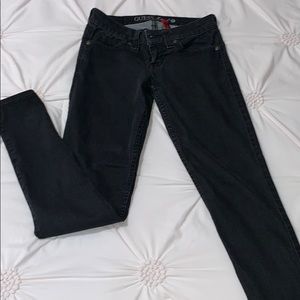 Black guess stretch jeans